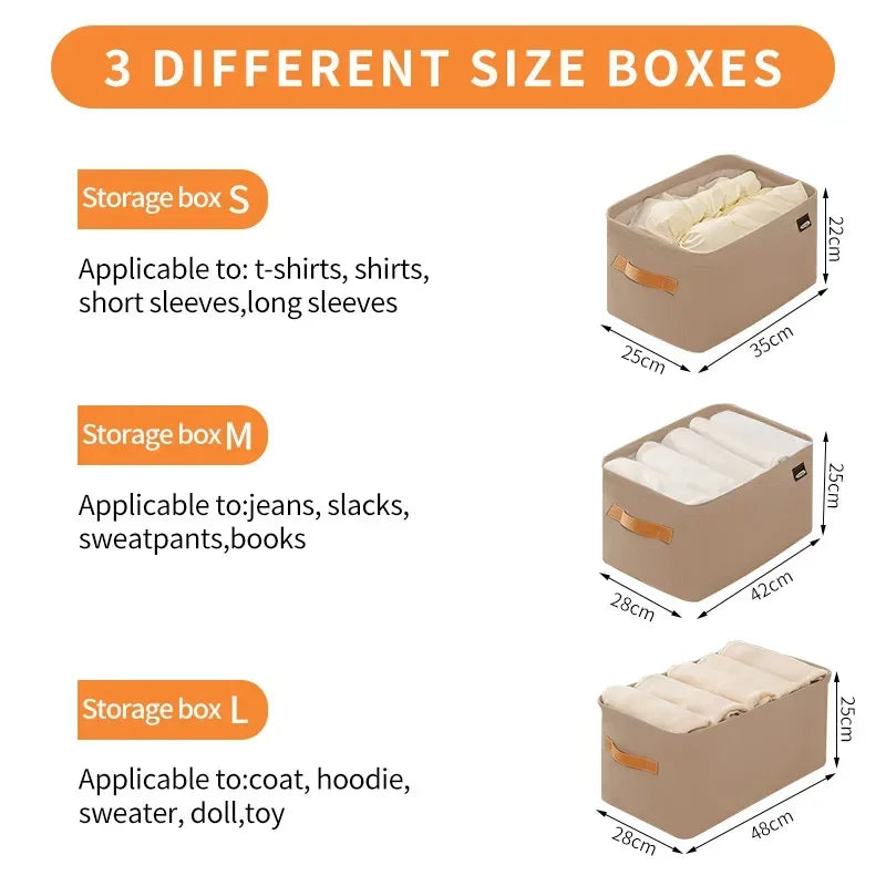 Collapsible Closet Organizer 10PCS Drawer Storage Bins for Clothing Pants and Toy Storage Home Bedroom Use