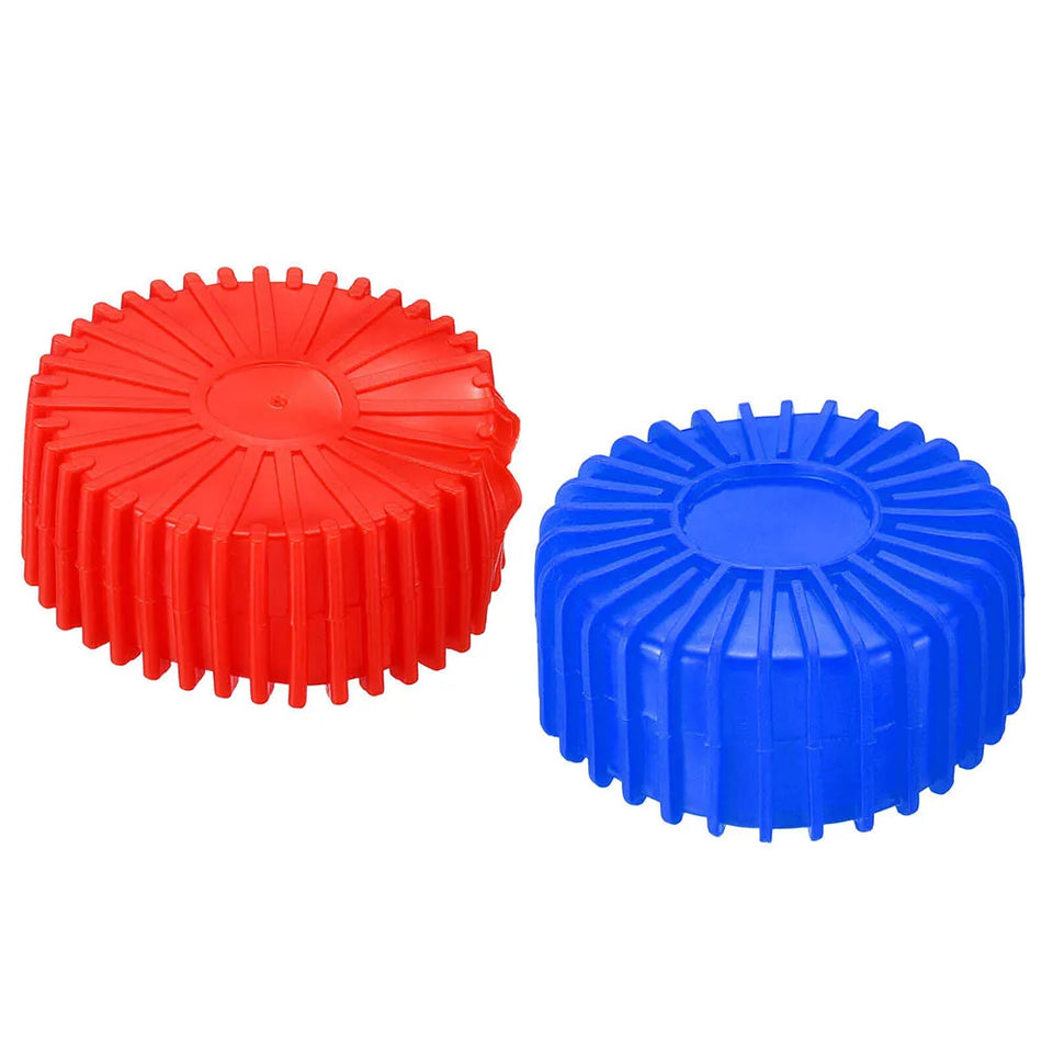 2pcs 70mm Manifold Gauge Protective Boot Covers For Gauges Red Blue Electrical Appliances And Testing Equipment Accessories