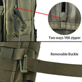 Mini Hydration Bag Tactical 2 In 1 Mini Hydration Pack Rip Away IFAK Medical Pouch 2L Water Bladder MOLLE Pouch Hunting Bag