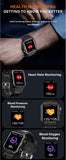 2025 New LED Men's Smartwatch 1.73" Screen Bluetooth Answer Call Smartwatch Multi Sport Modes Health Monitoring Fitness Watches