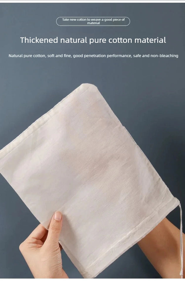 Cotton Gauze Kitchen Items Tofu Cheese Filter Cloth Butter Milk Coffee Filter Tools Gadgets Dining Bar Home Garden