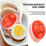 2025 New Essential Eggs Cooking Tool Effortless Eggs Timer Eggs Boiling Small Tool Color Changing Cooking Temperature Observer