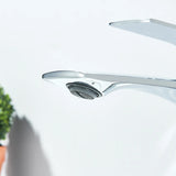 Brass Core Modern Bathroom Sink Faucet Single Handle Deck Mounted Wash Basin Water Tap Hot And Cold Water Mixer
