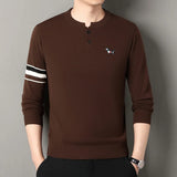 Hot Selling High-Quality Men's Knitted Sweaters New Arrivals O-Neck Wool Cartoon Dog Print Pullover Winter Versatile Menswear