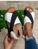 Summer Sandals Shoes Women Party Sandals For Women Outdoor Sandals Ladies Wedge Walking Shoes Beach Female Sandal Women Footwear
