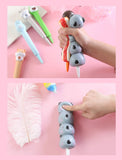 New Squishy Antistress Toys Ice Cream Hot Dog Dinosaur Slow Rising Pen Soft Squeeze Pen Stress Relief Toy Christmas Gifts