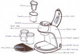 Household small office tea brewing machine Portable Coffee Maker Automatic drip coffee machine