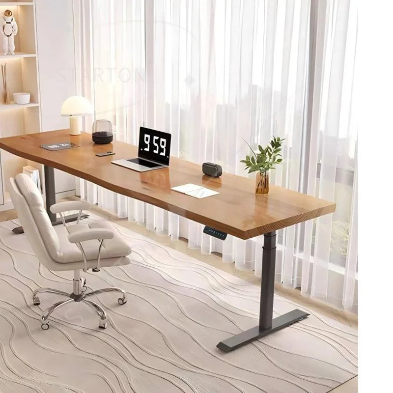 Hotel Restaurant Wooden Dining Table Set 8 Seater Solid Wood Dining Table