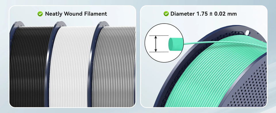 SUNLU Official Filament 10kg PETG filament 1.75mm 1kg/roll 10 Spool 3D Printer Filament PLA/PETG/Silk/ABS/TPU For Bambu Creality