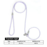 Classic Durable Dog Leashes Medium large Dog Solid Lead Rope Fashion Black Mesh Dog leash Outdoor Walking Training New Arrivals