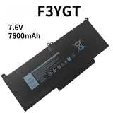 F3YGT Laptop Batery for Dell Latitude 7480 12 13 7000 7280 7290 E7280 E7290 E7380 E7390 7000 7380 7390 7480 7490 2X39G DJ1J0