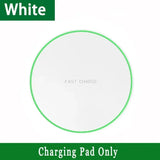 Fast Wireless Charger Pad Stand for iPhone 16 15 14 Samsung Xiaomi Earphone Phone Chargers Induction Wireless Charging Station