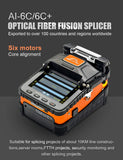 Signalfire AI-9 AI-5 Pro AI-6C+ AI-6A+ AI-20 AI-30 Multi-language Fiber Optic Splicing Machine Optical Fiber Fusion Splicer
