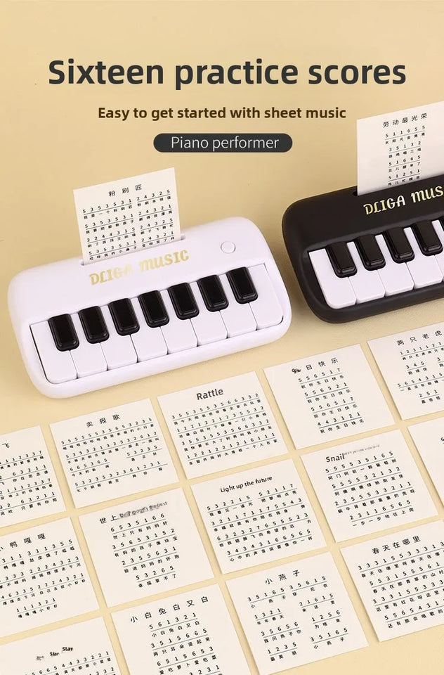 Portable 15 Keys Digital Keyboard Children Mini Electronic Piano Children Musical Instrument Educational Toys for Children Gift