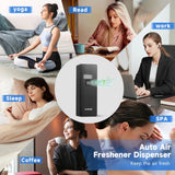 AIKE Fragrance Diffuser Automatic Air Freshener Dispenser with Screen,Wall-Mounted/Standing Diffuser for Household/Commercial