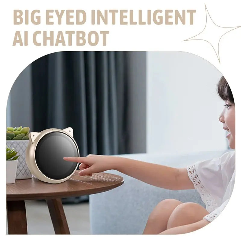 ABGI-AI Chatting Robot Big Eyes Intelligent Robot ESP32 S3 Multiple AI Models Intelligent Robot