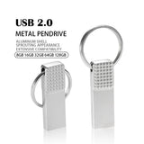 USB Flash Drive Fashion Memory Stick 128GB 64GB 32GB Light Pen Drive 16GB Metal USB Stick 512M Mini External Storage 256MB 128MB