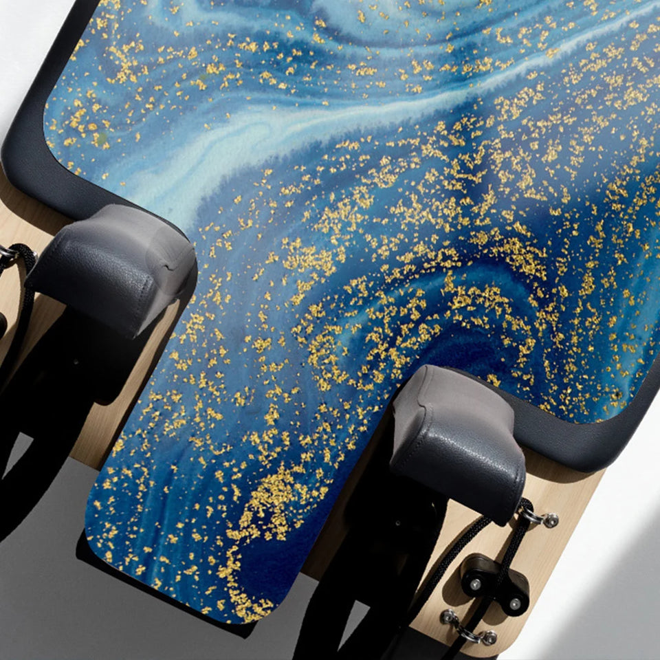 Pilates Suede Rubber Yoga Mat Sweat Absorbent Pilates Reformer Cover Pilates Reformer Machine Towel for Balance Training