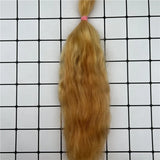 25-30cm 10gram /bag Reborn Doll mohair DIY 1/3 1/4 BJD doll wig Top Quality Reborn Doll Mohair hand rooted Doll hair Accessory