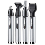 Kemei rechargeable all in one hair trimmer for men grooming kit electric beard trimmer facial body eyebrow nose ear trimer women