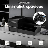 Cologne Organizer For Men, Cologne Holder For Dresser, Perfume Stand, Bathroom Countertop Organizer With Drawers Counter Storage