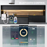Dimmable COB LED Strip Light 220V Ra90 Waterproof 288LEDs/m Smart LED Neon Strips Flexible Ribbon Remote/Bluetooth/Wifi Control