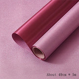 Korean Packaging Film for Flowers, Premium Waterproof Floral Wrapping Paper, Flower Shop Flower Packaging Materials