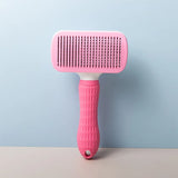Pet Hair Remover Comb One Click Self Cleaning Brush for Dogs Cats Grooming Tool Effectively Remove Loose Floating Fur Shedding
