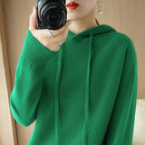 Hoodies And Sweatshirts Long Sleeve Sweaters For Women Wool Clothing New Arrivals Knitted Jumpers Female Outerwears Fashion Tops