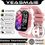 New Outdoor Smartwatch Men Women Bluetooth Call Heart Rate Health Monitor Military Watches GPS track Sports Fitness Smart Watch
