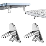 Adjustable Folding Laptop Stand Mini Legs Ultra-thin Portable Support for Macbook Notebook Cooling Holder Feet Invisible Bracket