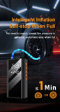 All-in-One Car Jump Starter and Air Compressor, 1200A 150PSI 12V Auto Tire Inflator with Power Bank, Emergency Kit