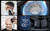 SEJOY Multifunctional 7D Head Shavers for Bald Men 6-in-1 Electric Razor with Nose Hair Trimmer Waterproof Mens Grooming Kit