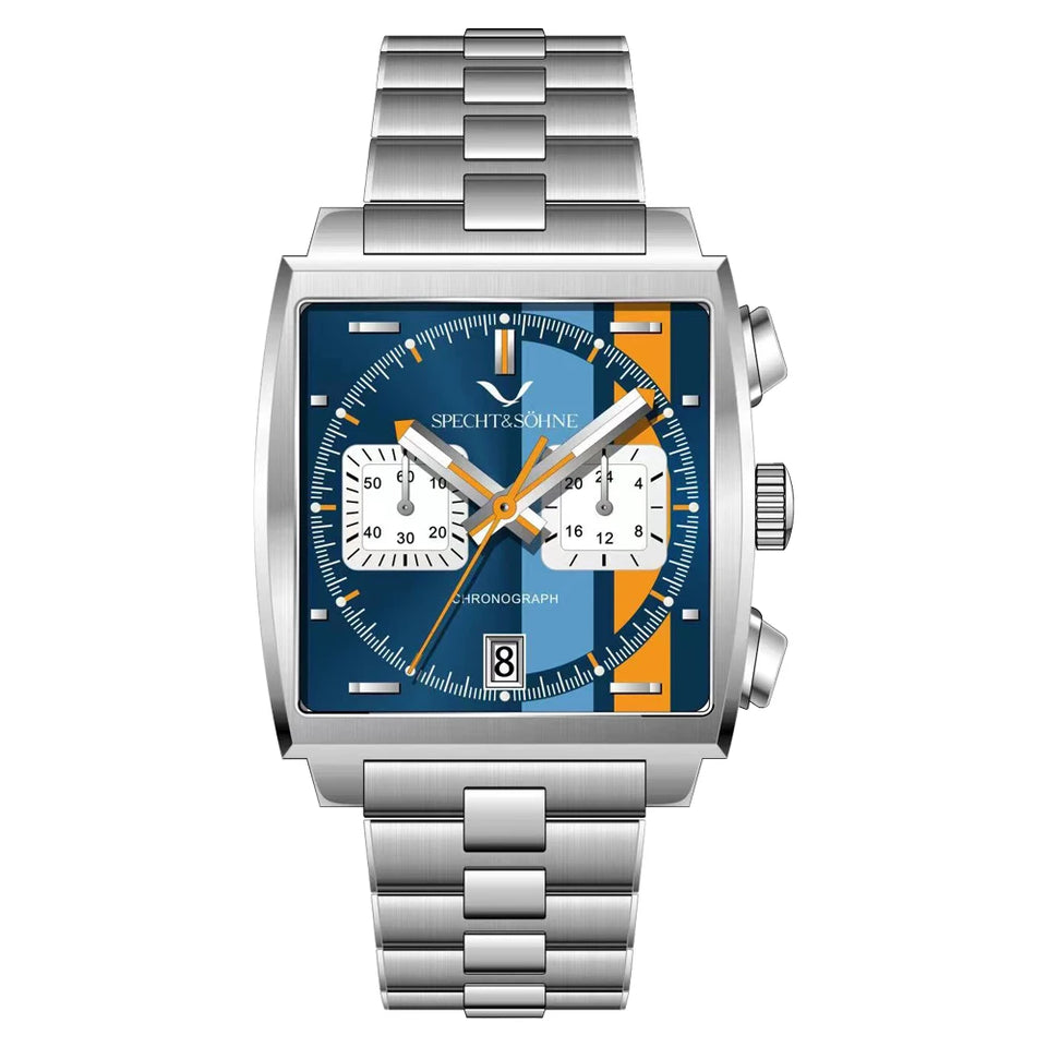 Specht & Söhne 2026 New Arrivals Hot Selling Fashion Men's Watches Stainless Steel Japan VK63 Chronograph Quartz Wristwatch