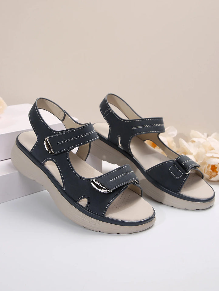 Summer Wedge Sandals for Women 2025 New Fashion Non Slip Beach Shoes Woman Lightweight Casual Platform Plus Size Sandals Women