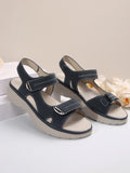Summer Wedge Sandals for Women 2025 New Fashion Non Slip Beach Shoes Woman Lightweight Casual Platform Plus Size Sandals Women