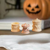 1Pcs Dollhouse Miniature Carousel Mini Storage Box Model Doll House Accessories Coffee Storage Case Home Decoration Toy