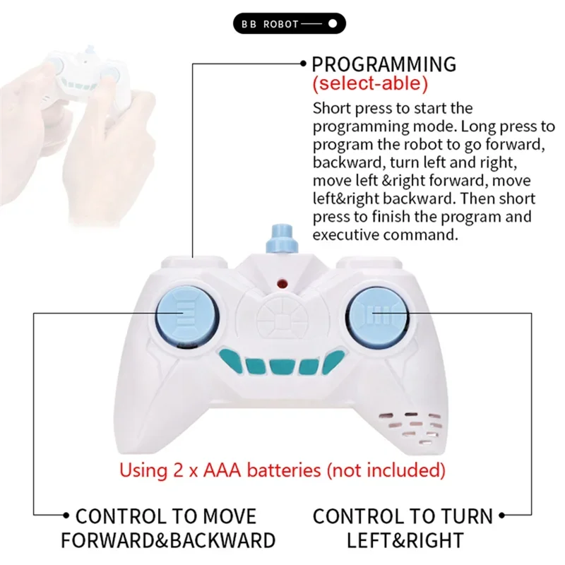 2026 New B78B-RC Robot Electronic Robot Kid Electronic  Gift Intelligent Remote Control Robot
