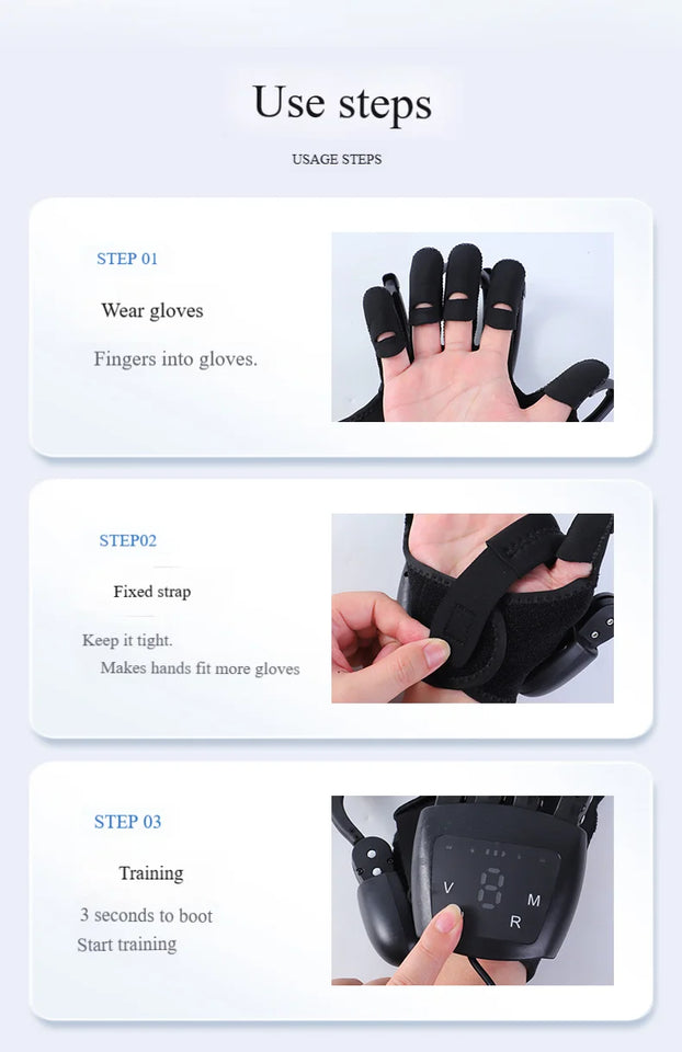 Robotic Arm Exoskeleton Rehabilitation Gloves Electric Motor Drive Safe Efficient Multiple Intelligent Training Modes