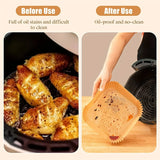 30/50/100Pcs Air Fryer Disposable Paper Non-Stick Airfryer Baking Papers Round Air-Fryer Paper Liners Paper Kitchen Accessories