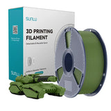 SUNLU 1KG High Speed PLA 3D Printer Filament 1KG 1.75mm ±0.02MM High Flow Speedy 3D Printer Filament Designed for Fast Printin