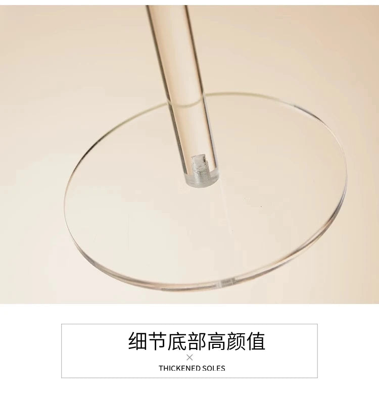 Shoe Display Stand Clear Acrylic High Heels Display Props Shopping Mall Window Counter Shoe Stand Shoe Support Shoe Rack Riser