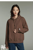 Women Plush Hoodies Sweatshirt 2024 Autumn Long Sleeve Loose Hooded Sweatshirt Versatile Leisure Multicolor Warm Pullover Tops