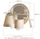 Oganizer Organizer Dressing Table Apartment Italian Ornaments Girls Dressing Table Drawer Modern Tocador Maquillaje Furniture