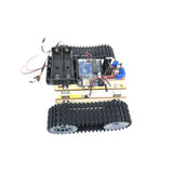 Alloy Robotic DIY Car Chassis DIY Car Robot With TT Motor Set 1 Layer RC Tank Chassis Building Block Motor 3-9v Crawler Smart