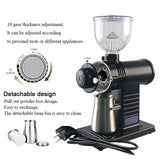 Electric Coffee Bean Grinder Italian Hand Punch Small Household Commercial Coffee Bean Grinding and Crushing Machine