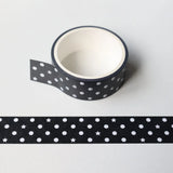 1.5cm x 3m Korean Sweet Cool Washi Tape Star Glasses Leopard Print Polka Dot DIY Journal Collage Decorative Tape Roll
