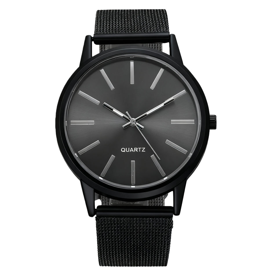 Fashion Women Watches Luxury Metal Analog Quartz Wristwatch Sliver Mesh Belt Simple Elegant Ladies Watch Relogio Feminino