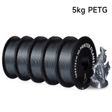 Geeetech 5kg PETG 1.75mm Filament 3d print wire Vacuum Packaging Local Warehouses Colorful Plastic for most FDM 3D printer