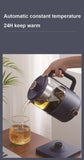 1.2L Pu'er Black Tea Glass Teapot Automatic Insulation Steam Teapot Household Electric Kettle Multifunctional Health Pot 220V